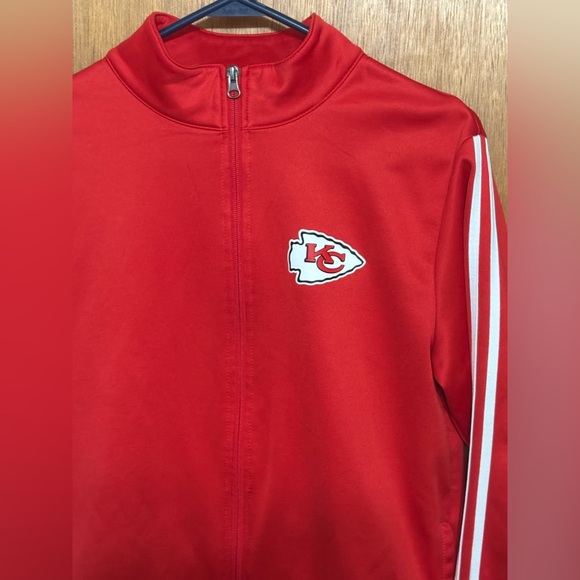 NFL Red Kansas City chiefs full zip jacket size small - Picture 4 of 6